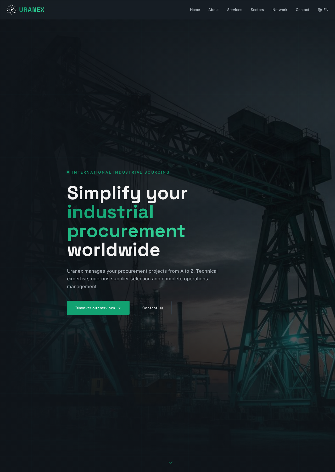 Aperçu du projet Uranex